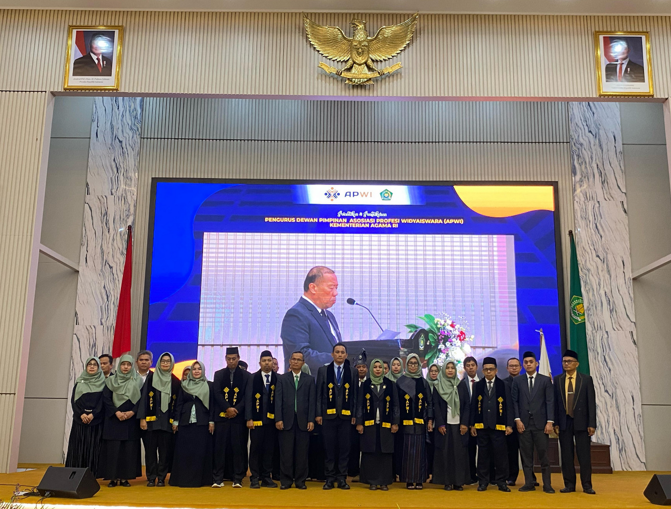 APWI Kemenag RI Resmi Dilantik: Ketua ISNU Sidoarjo Pimpin Moderasi Beragama