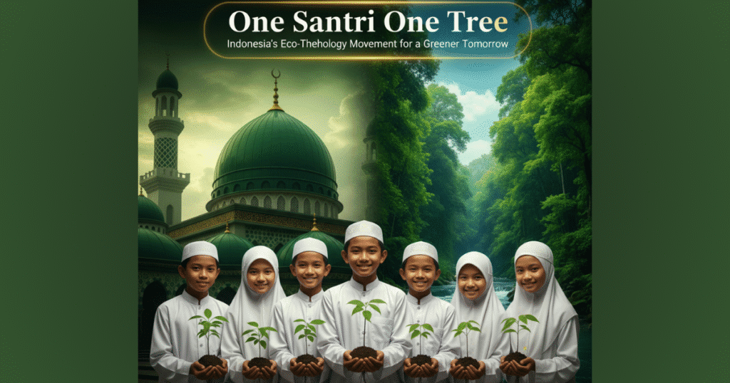 Program Satu Santri Satu Pohon Kemenag 2025 - Gerakan ekoteologi nasional untuk Indonesia lestari dan berkelanjutan