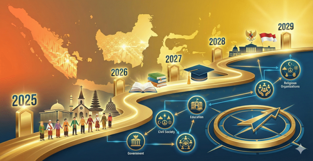 peta jalan moderasi beragama 2025-2029