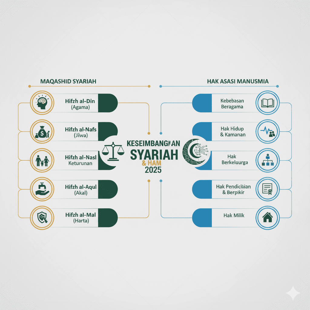 Hukum Islam & HAM di Indonesia: Solusi Syariah dan Cara Baru Menjaga Hak Asasi di Era Digital 2025