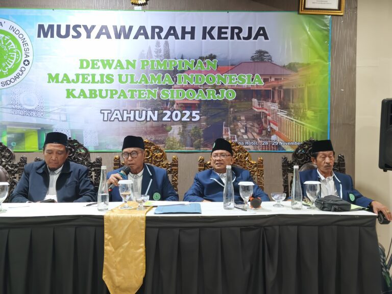 musyawarah kerja MUI Sidoarjo