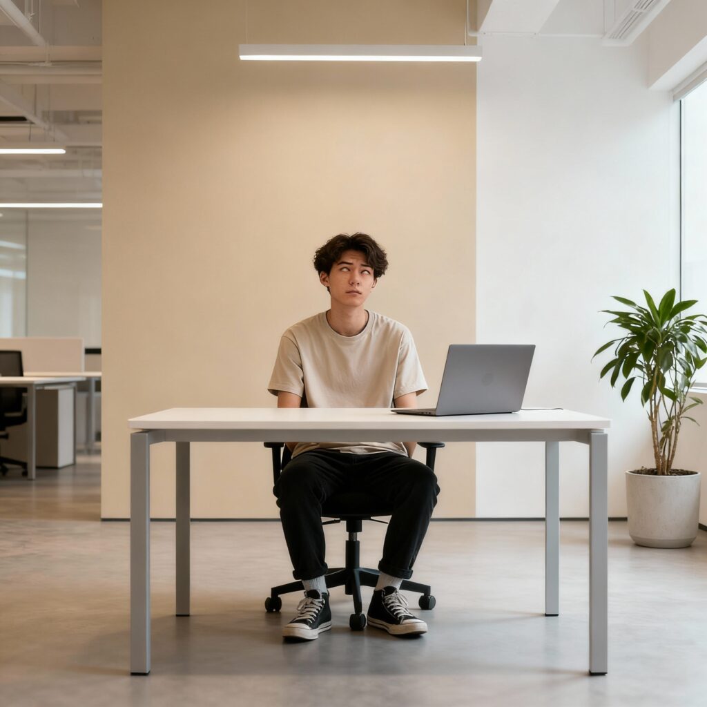 Gen Z Stare: Seni Diam yang Menandakan Pemberontakan Halus Terhadap Pekerjaan Kantor