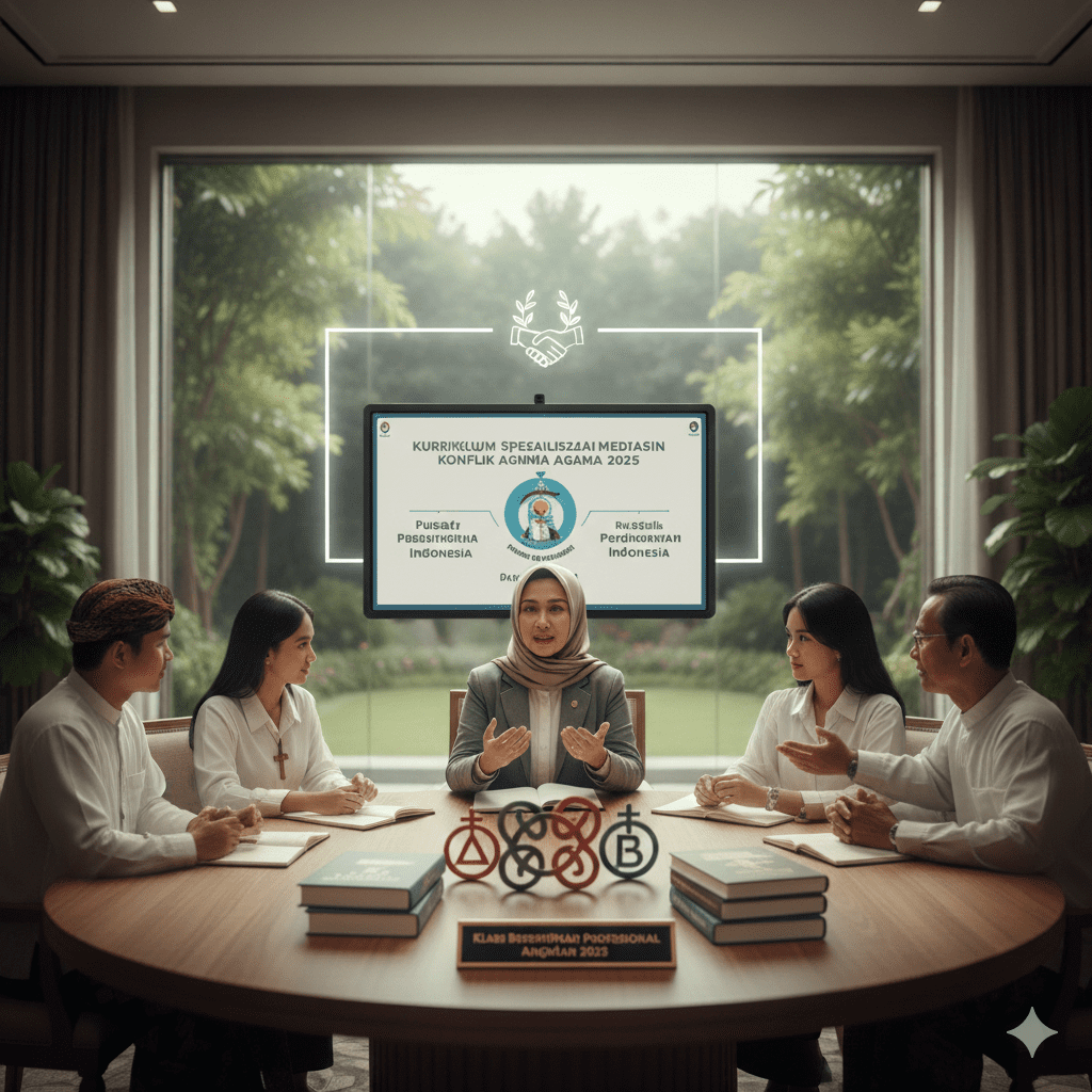 sertifikasi mediator konflik agama, "pelatihan mediator Indonesia", "akreditasi mediator MA", "biaya sertifikasi mediator", "lembaga mediator terakreditasi"
