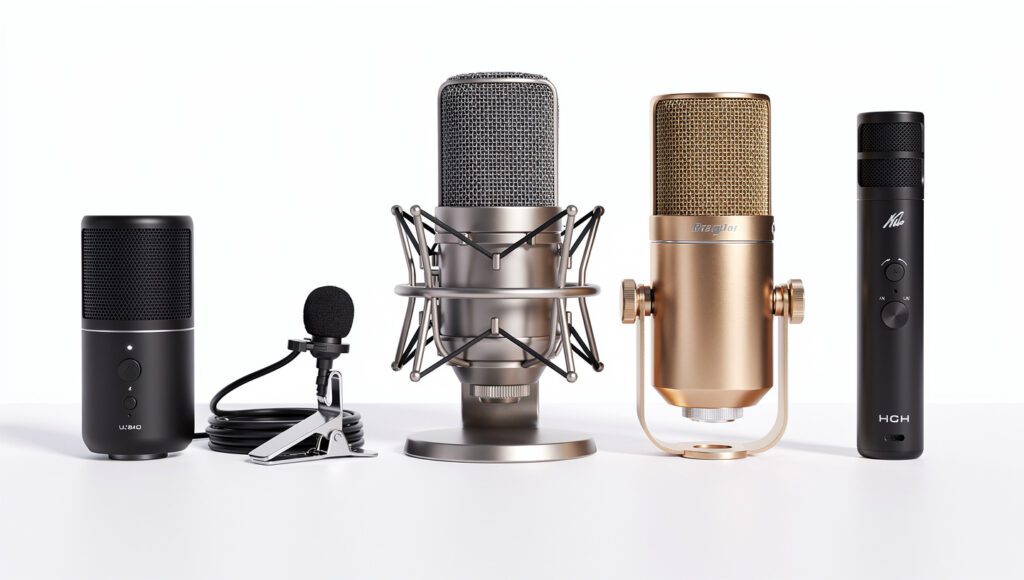 "Perbandingan 5 mikrofon terbaik untuk voice recognition Tarteel AI berdasarkan harga dan akurasi"