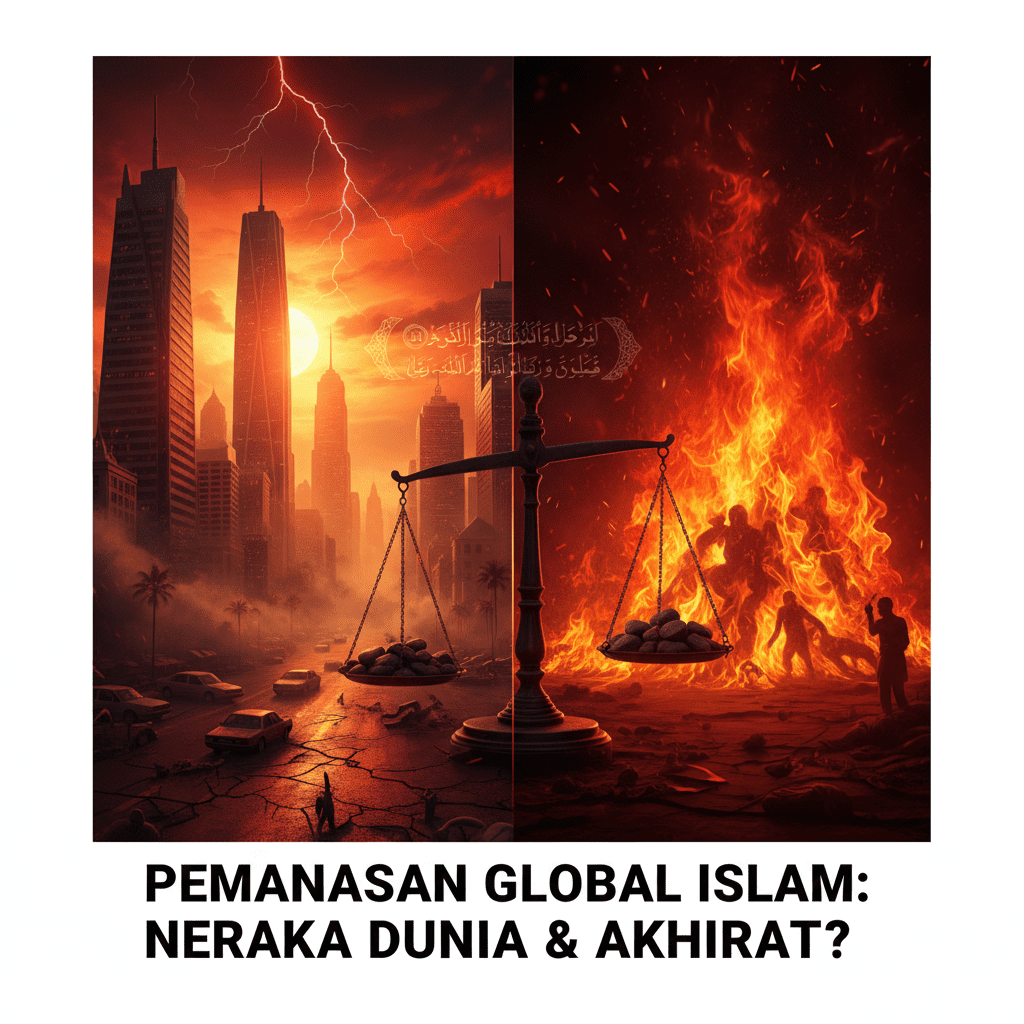 pemanasan global islam sebagai peringatan azab panas neraka dalam Al-Quran