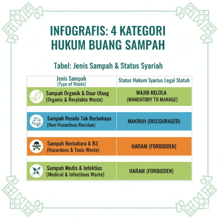 Hukum Buang Sampah dalam Islam: Panduan Lengkap Fikih Lingkungan