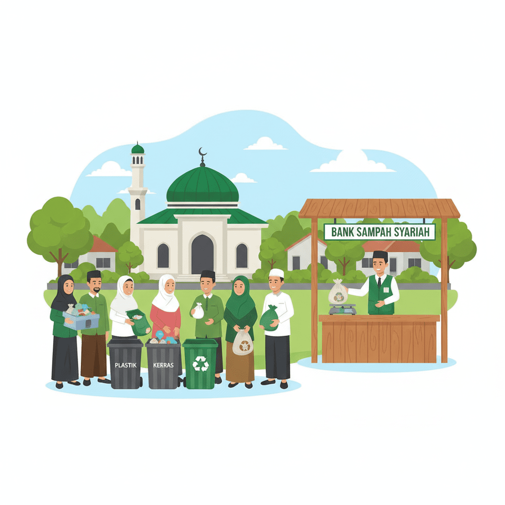 hukum membakar sampah plastik dalam islam di halaman rumah kampung