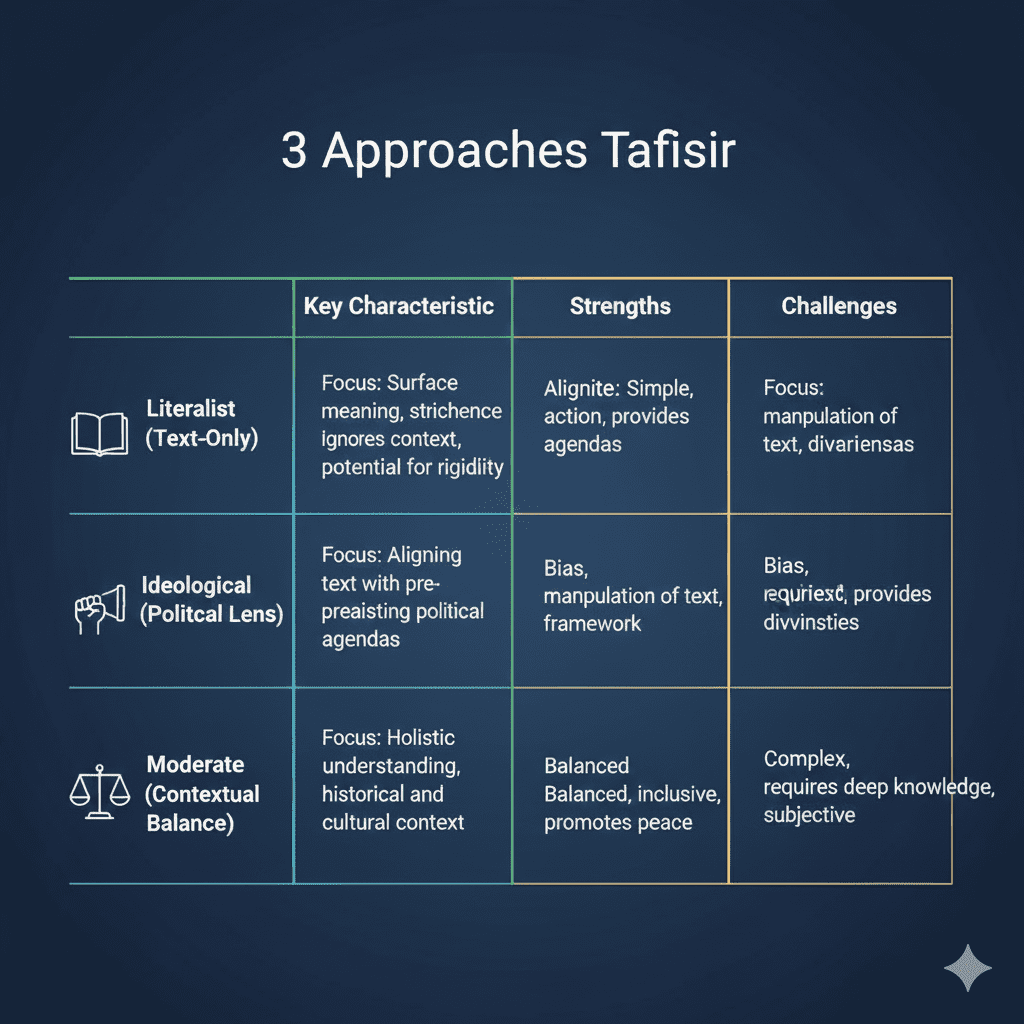 Tafsir Al Quran Moderat: Metodologi Penafsiran Inklusif Nusantara