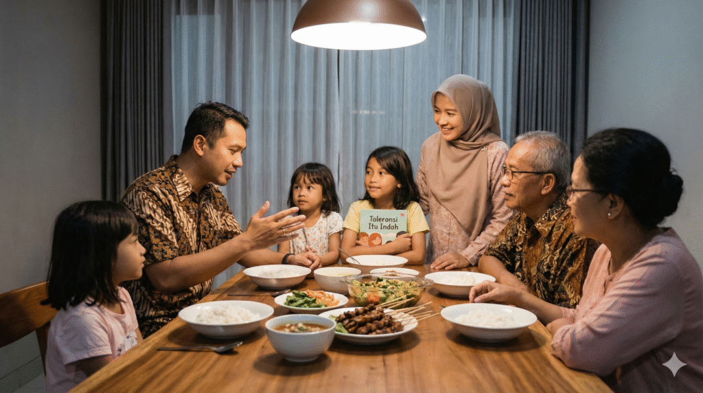 Moderasi Beragama dalam Keluarga: Mendidik Anak Toleran 2025