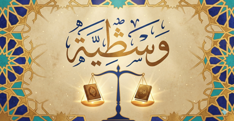 Konsep wasathiyyah dalam islam sebagai jalan tengah dan moderasi berdasarkan Al-Quran surat Al-Baqarah ayat 143 tentang umat tengah yang adil dan seimbang