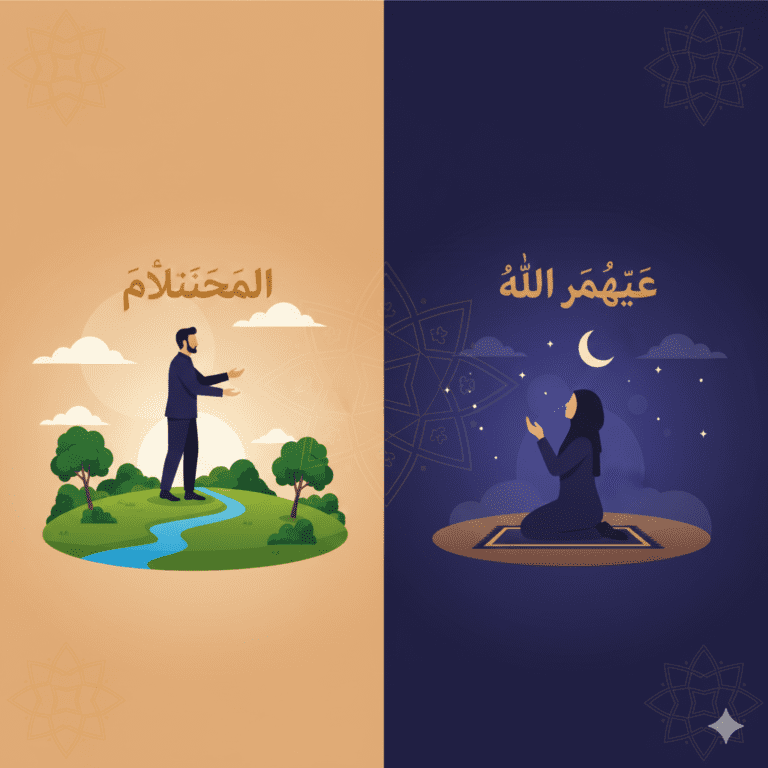 ilustrasi perbedaan khalifah dan abdullah dalam islam