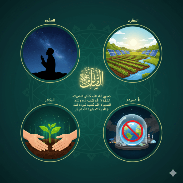 tafsir al qashas 77 lingkungan keseimbangan dunia akhirat jangan berbuat kerusakan bumi muslim berkelanjutan