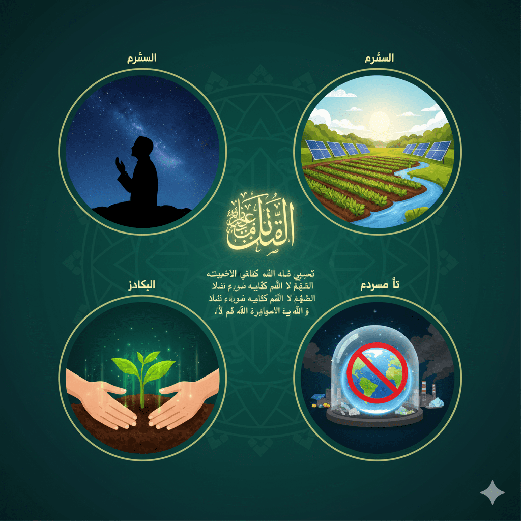 tafsir al qashas 77 lingkungan keseimbangan dunia akhirat jangan berbuat kerusakan bumi muslim berkelanjutan