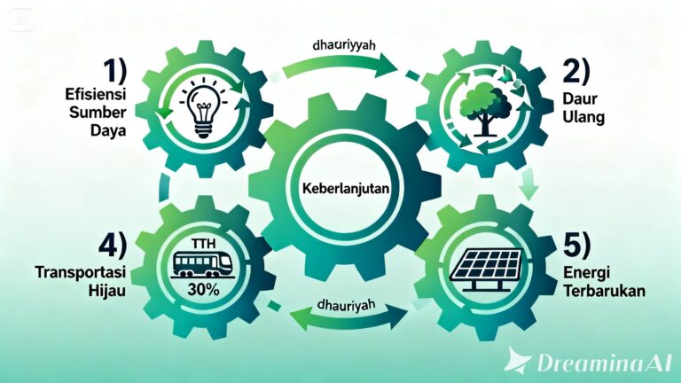 Maslahah hajiyyah lingkungan: 5 pilar kepentingan sekunder untuk keberlanjutan ekologi Indonesia