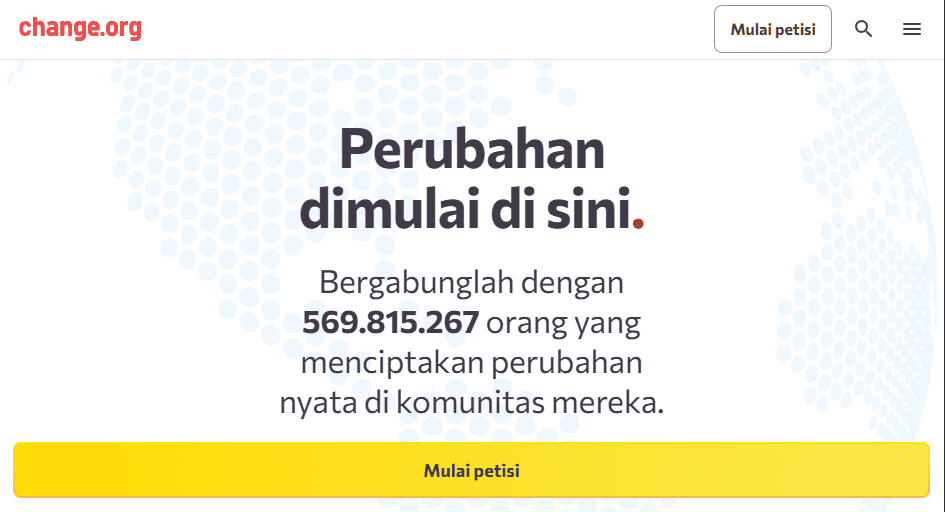 Change.org/FatwaHaramDeforestasi