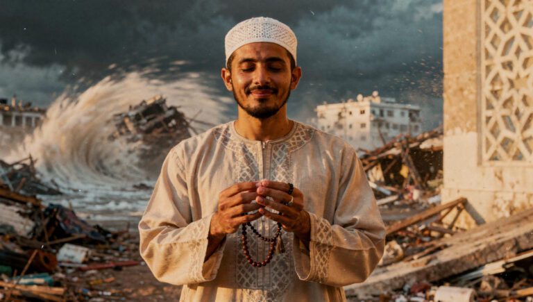 Dzikir saat terjadi bencana - Muslim berzikir untuk perlindungan dari musibah