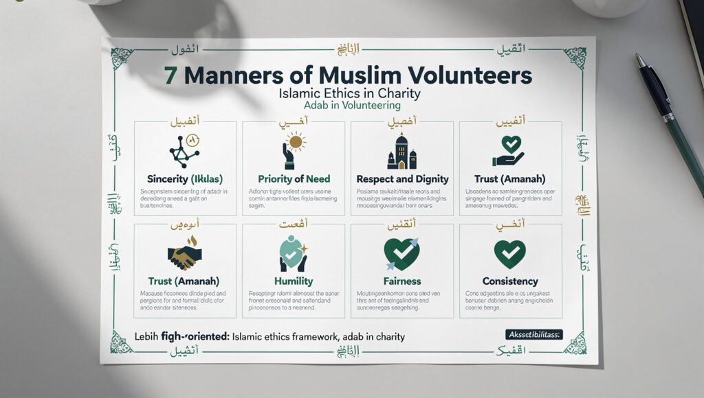 Etika relawan muslim saat bencana - 7 adab wajib yang harus dijaga saat membantu korban