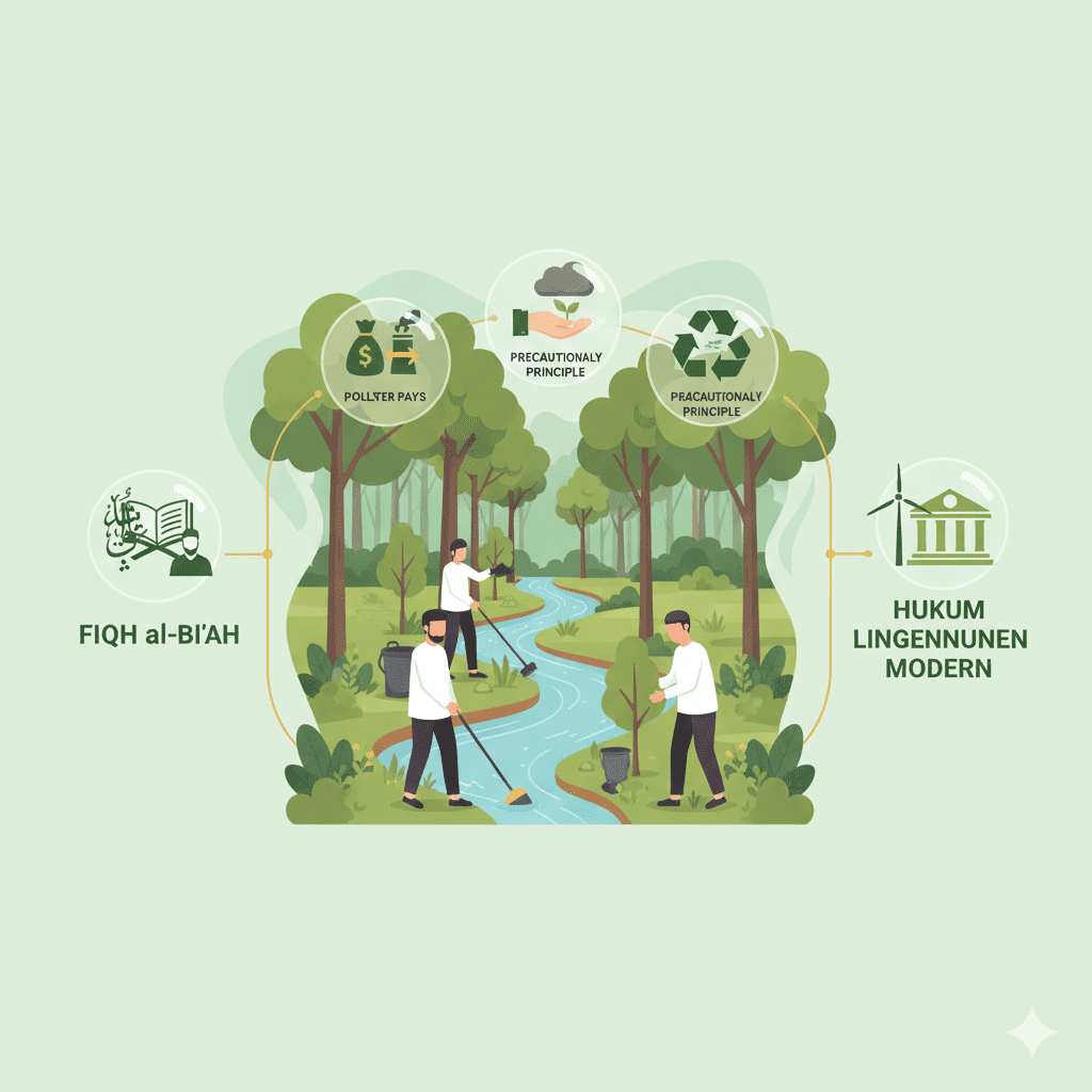 Prinsip Fiqh vs Hukum Lingkungan Modern dalam menjaga lingkungan