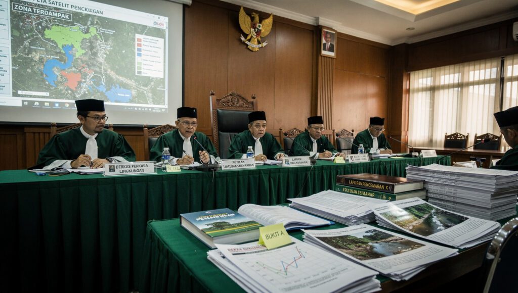 Sanksi ta'zir pelanggaran lingkungan perspektif hisbah Islam diputuskan melalui proses yang adil dengan mempertimbangkan kemampuan pelaku dan prioritas rehabilitasi lingkungan