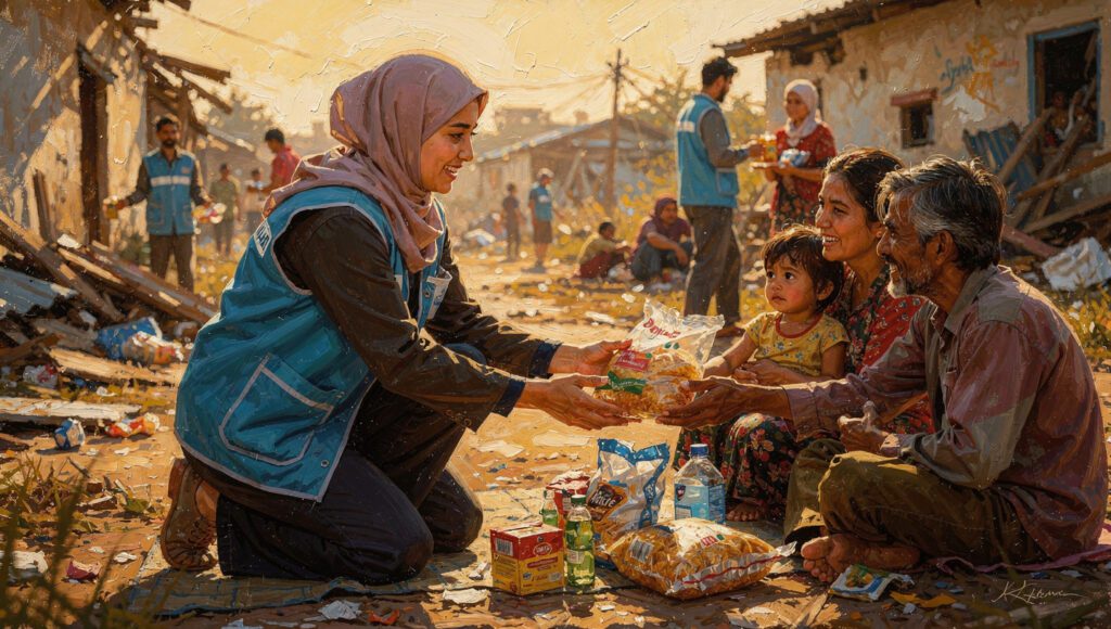 Sedekah untuk korban bencana alam menurut ajaran Islam