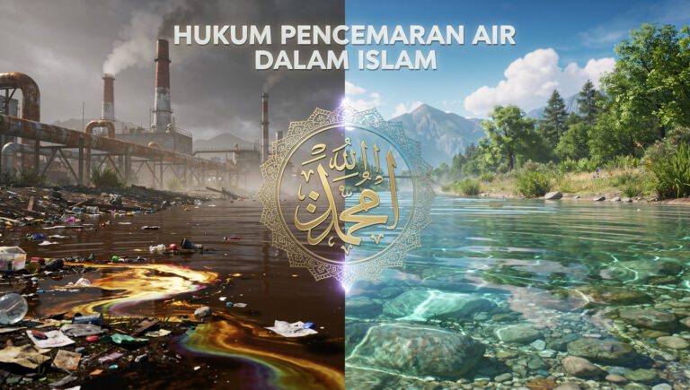 Hukum pencemaran air Islam dengan dalil Quran dan hadits