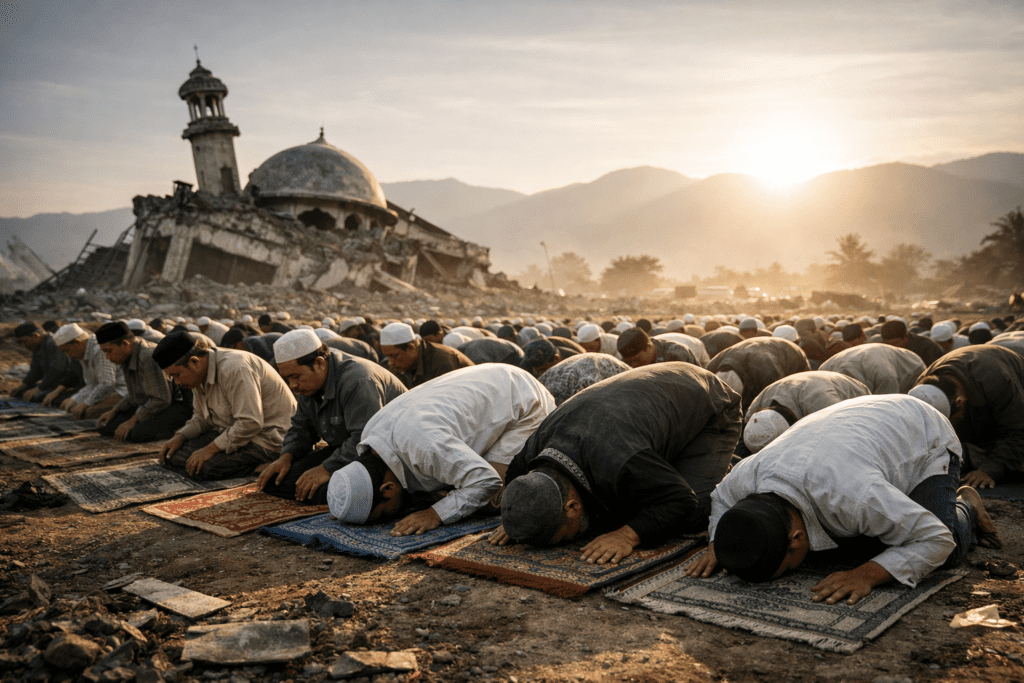 Fikih gempa bumi panduan syariah lengkap saat terjadi gempa menurut islam