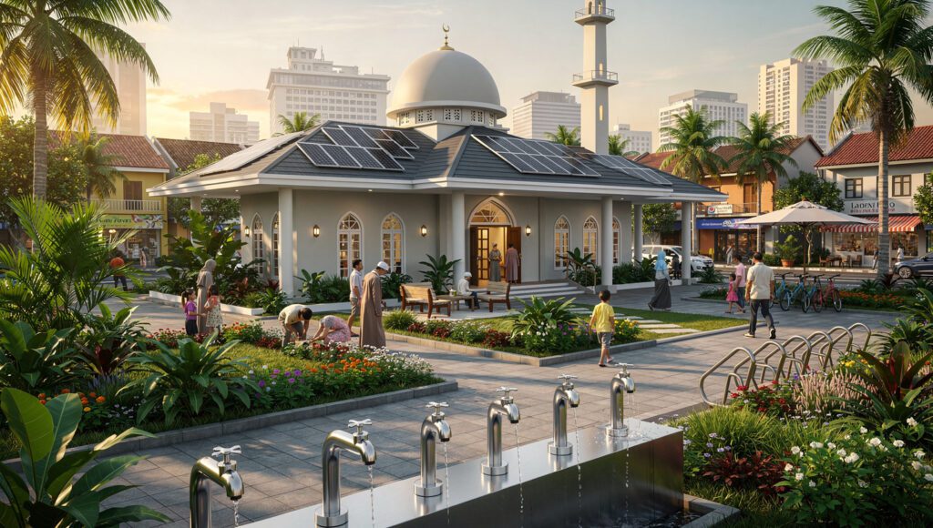 implementasi fatwa lingkungan pada masjid ramah lingkungan