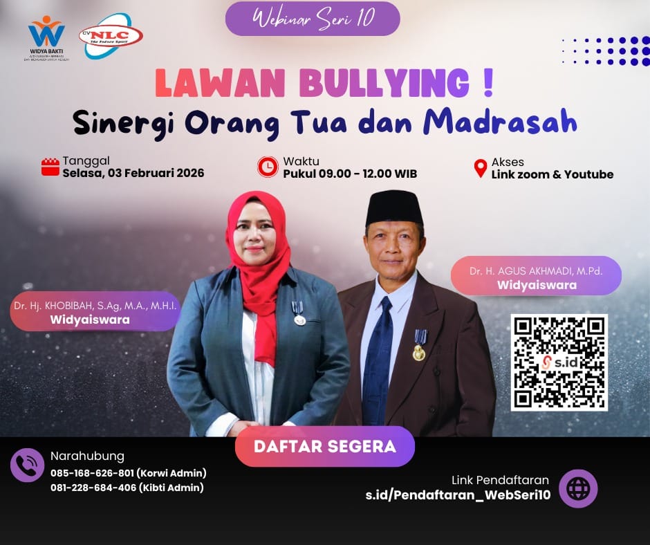 Webinar edukasi bullying di madrasah