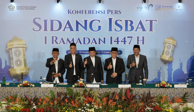 Pemerintah Tetapkan 1 Ramadan 1447 H Jatuh pada Kamis, 19 Februari 2026