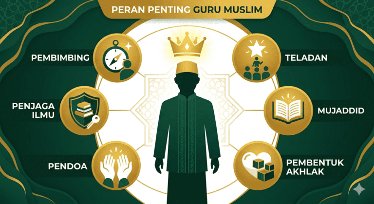 Guru dalam Islam bukan sekadar pengajar ilmu—ia adalah pembentuk jiwa, penjaga peradaban, dan pewaris para nabi