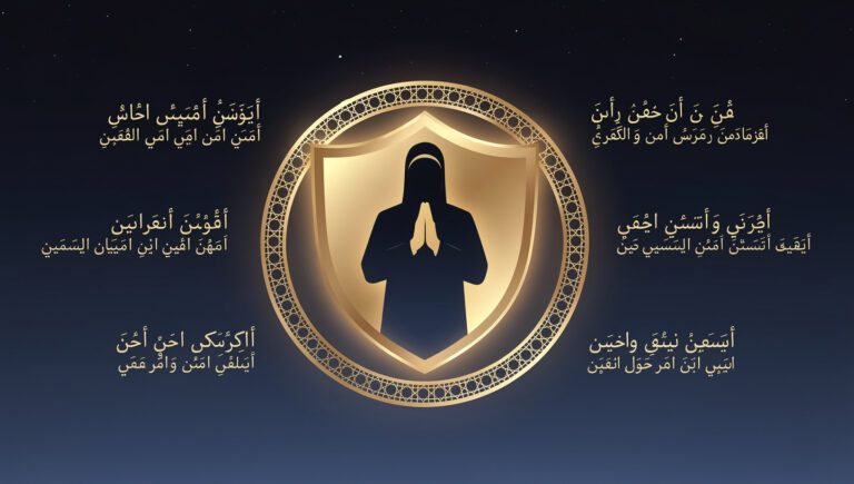 Tujuh doa perlindungan dari bahaya yang bersumber dari Al-Qur'an dan hadis shahih Nabi ﷺ