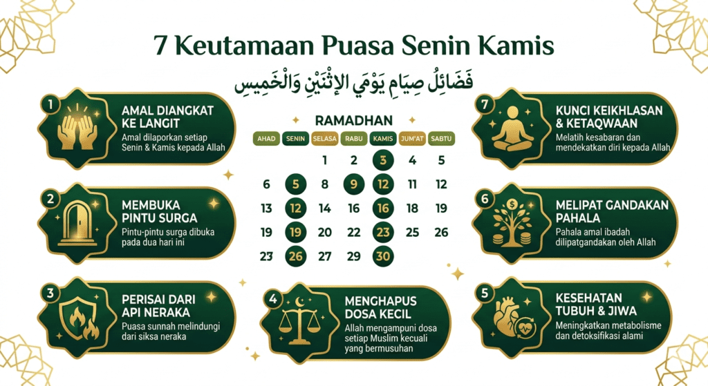 7 Keutamaan Puasa Senin Kamis yang Menakjubkan dalam Islam