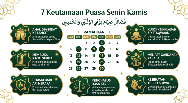 7 Keutamaan Puasa Senin Kamis yang Menakjubkan dalam Islam