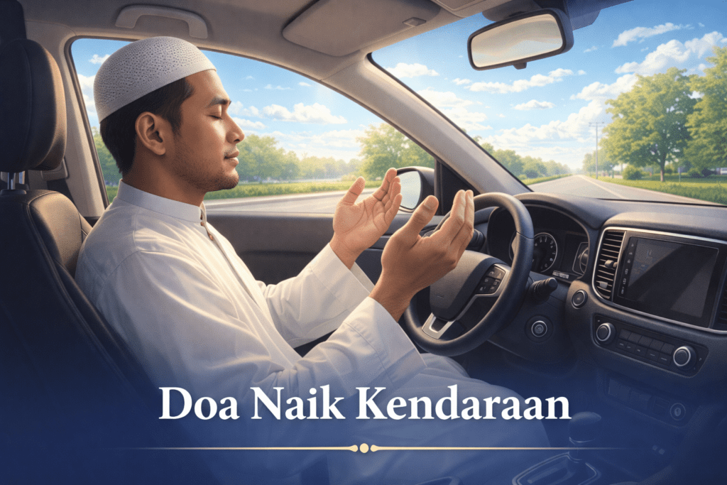 Doa naik kendaraan lengkap Arab latin terjemahan agar selamat di jalan