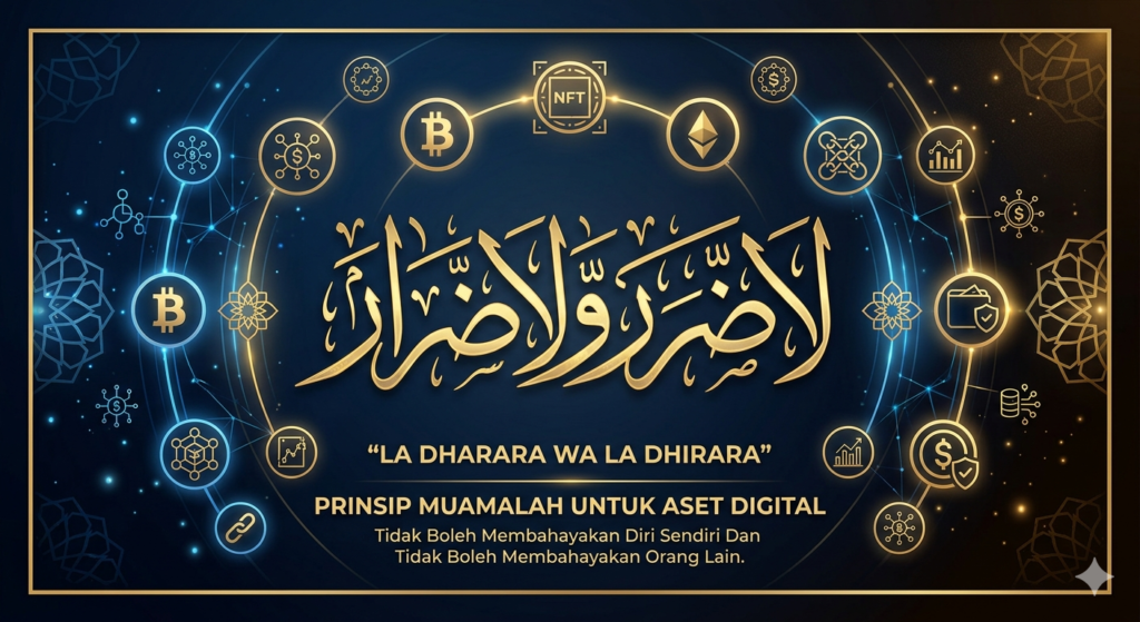 Infografis faktor penentu hukum halal haram NFT dalam Islam