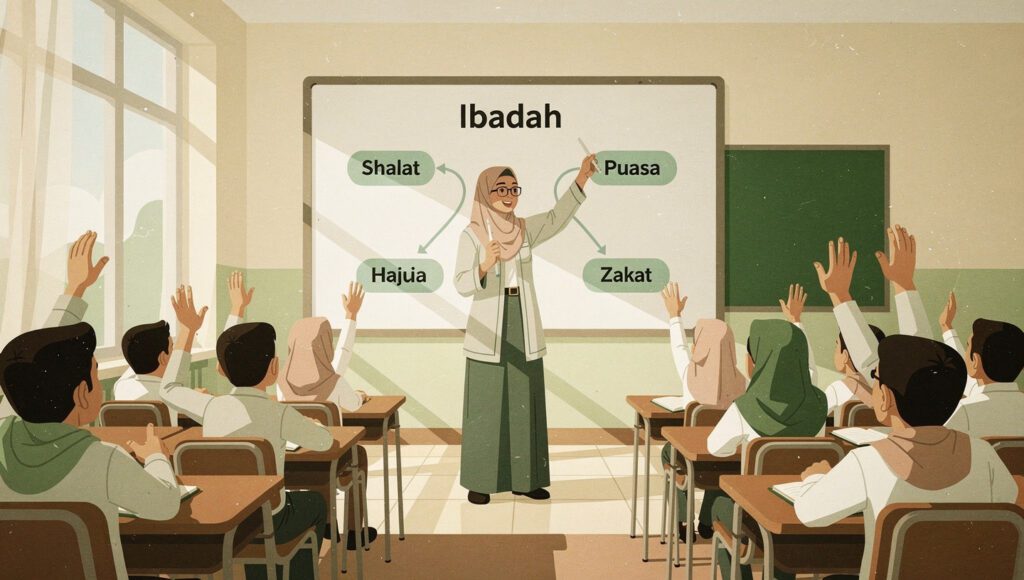 Metode pembelajaran PAI yang aktif dan interaktif meningkatkan pemahaman dan kecintaan murid terhadap Islam