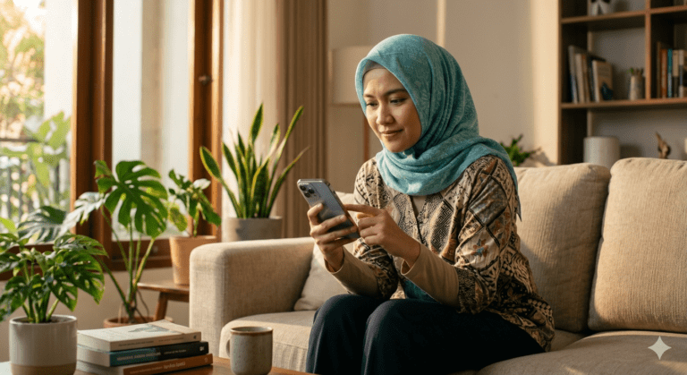 muslimah menggunakan media sosial dengan bijak etika digital islam adab bermedia sosial