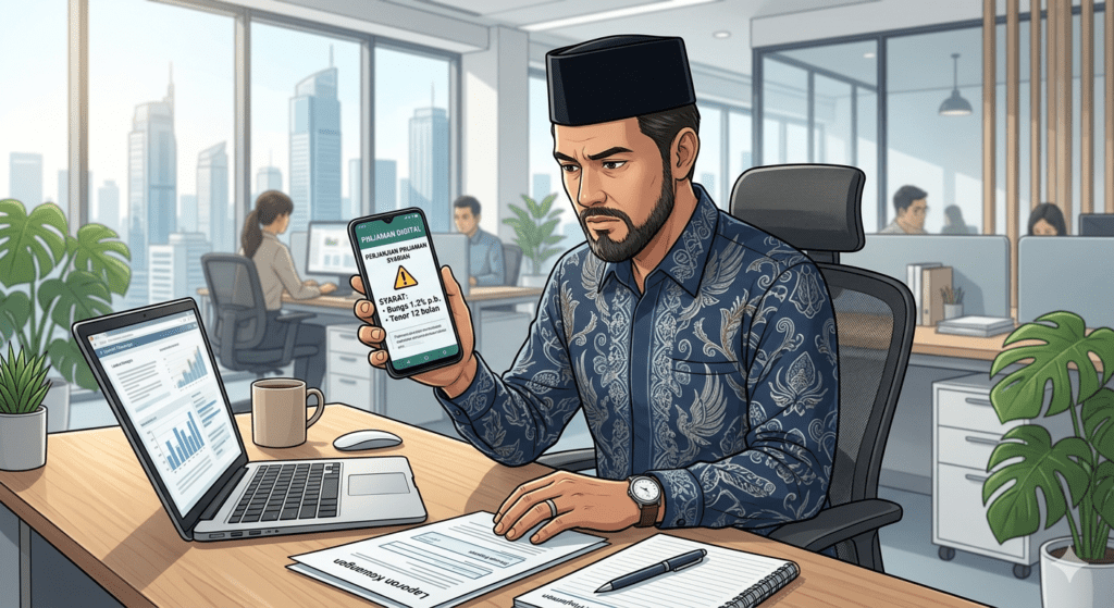 Memilih pinjaman online yang halal memerlukan kehati-hatian — pahami 5 kriteria halal dan haram agar transaksi digitalmu sesuai syariat Islam.