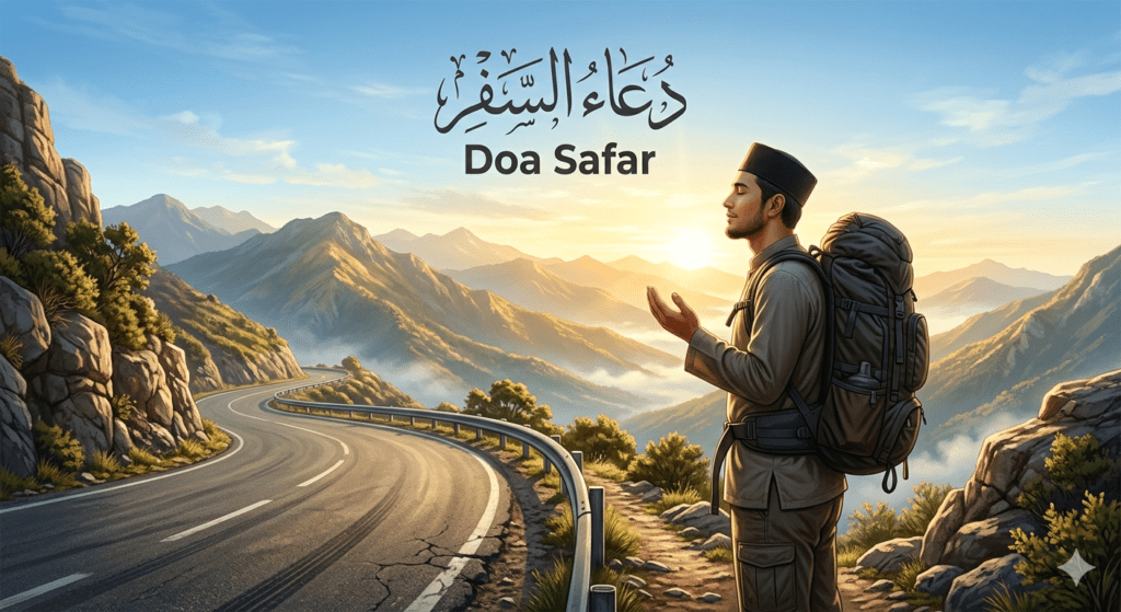 Doa safar perjalanan jauh lengkap Arab latin terjemahan