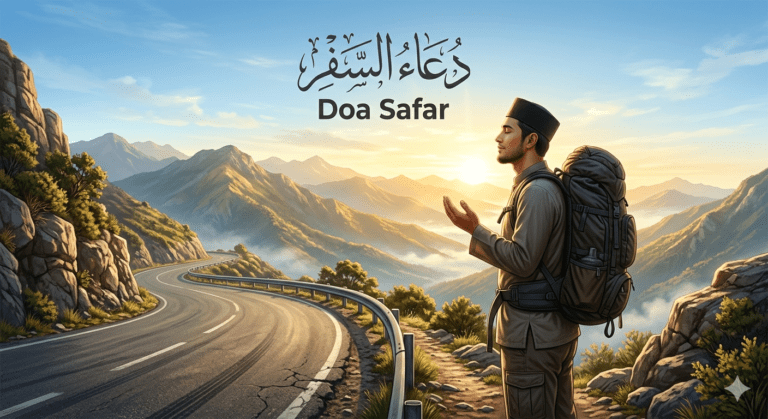Doa safar perjalanan jauh lengkap Arab latin terjemahan