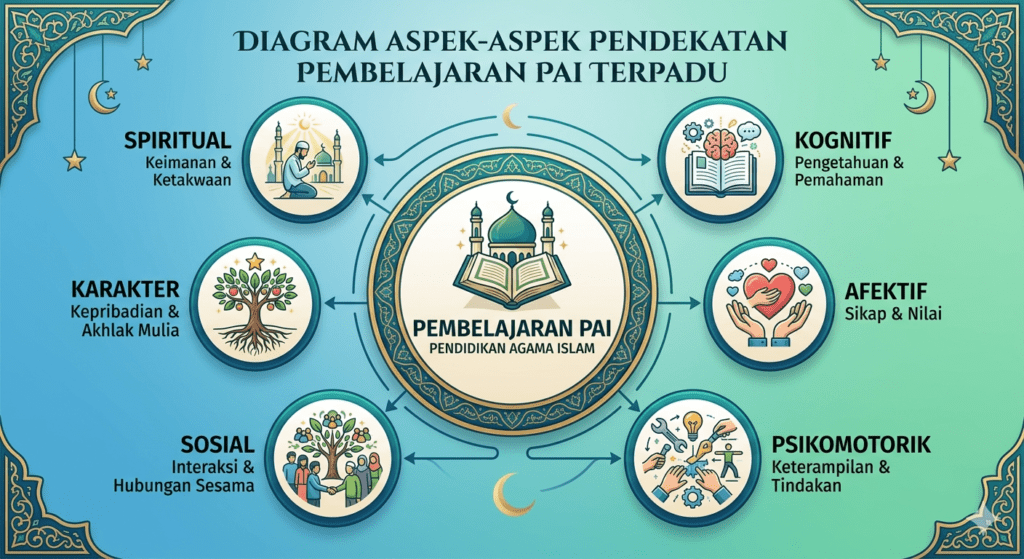 Metode pembelajaran PAI yang efektif menyentuh seluruh dimensi murid—kognitif, afektif, psikomotorik, dan spiritual